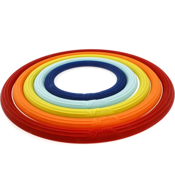 NWT- Fiesta 5 piece Trivet Set - Picture 7 of 12